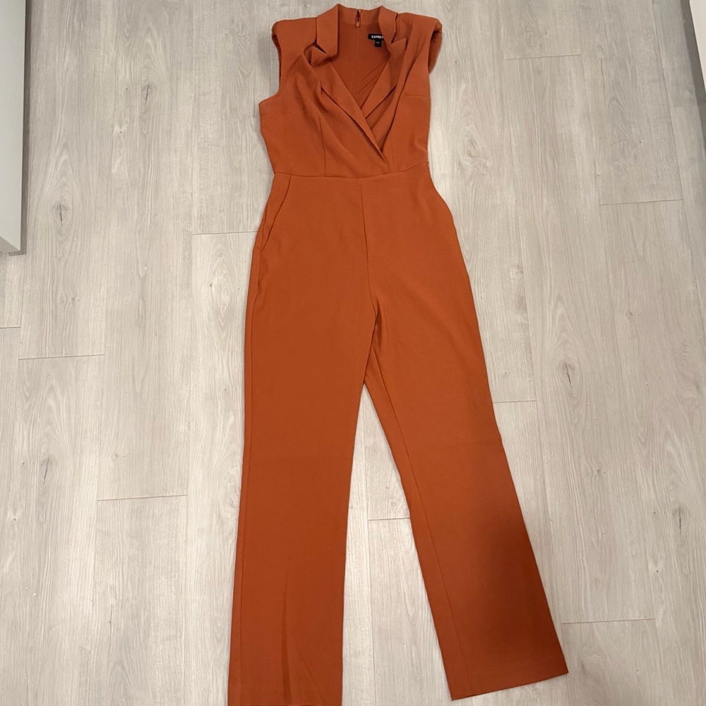 Express Terracotta Jumpsuit